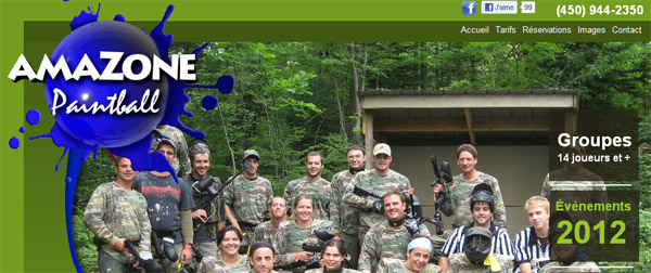 Amazone Paintball en ligne
