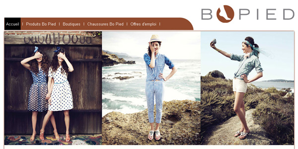 Boutique Bo Pied en ligne circulaire
