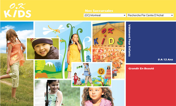 Boutique OK KIDS en ligne