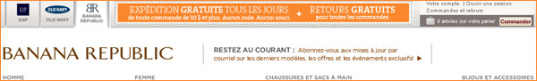 Circulaire-Banana-Republic-en-ligne Circulaire Banana Republic en ligne BANANA REPUBLIC Vêtements Accessoires Femme Homme