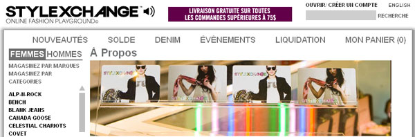 Circulaire Boutique Stylexchange en ligne