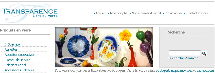 Circulaire Boutique Transparence en ligne