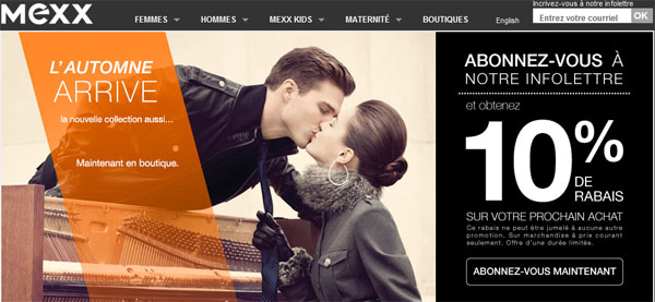 Circulaire MEXX en ligne MEXX   Vêtements Hommes Femmes