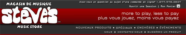 Circulaire Steves musique en ligne
