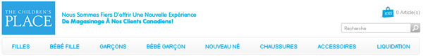 Circulaire the childrens place en ligne