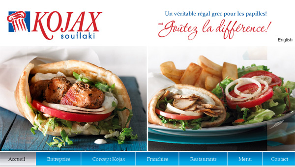 Kojax Restaurant en ligne