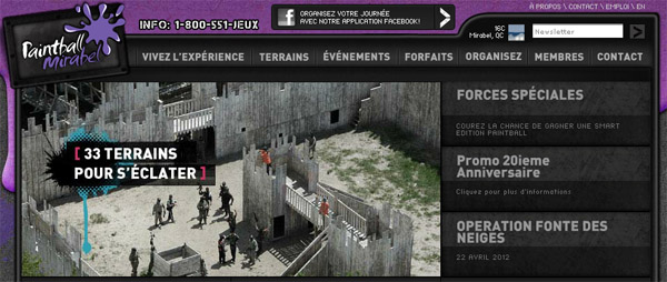 Paintball Mirabel en ligne