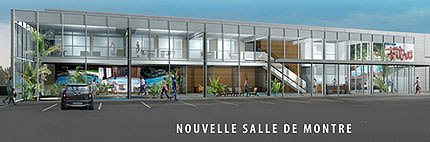 Piscine Fibro Salle de Montre