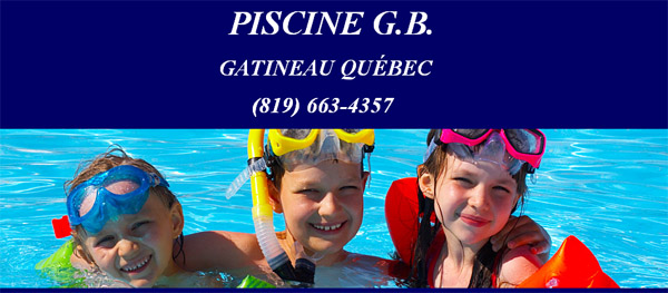 Piscine G B circulaire en ligne