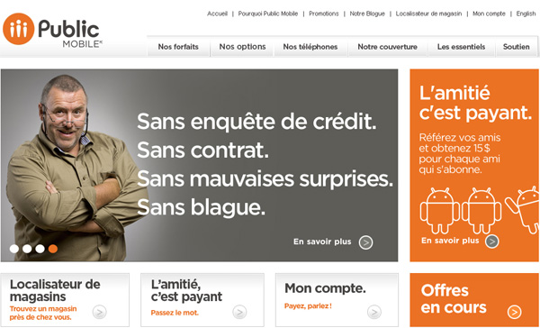 Public Mobile Circulaire en ligne