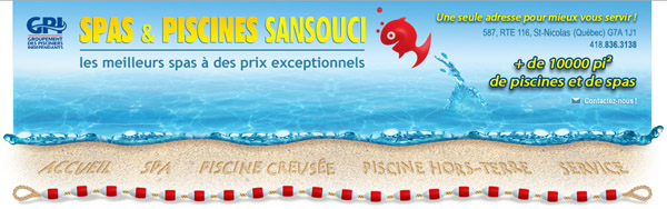 Spas Piscines Sansouci circulaire en ligne